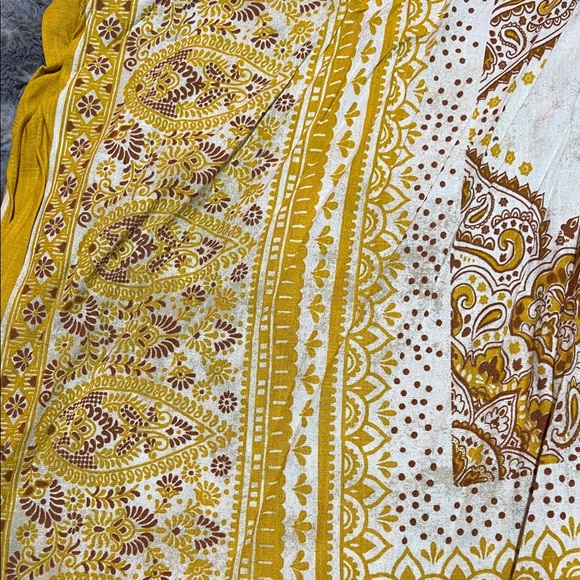 Yellow Paisley kimono - Picture 3 of 6